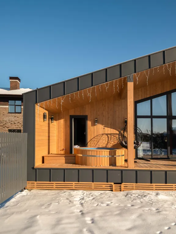 Загородный дом каштан