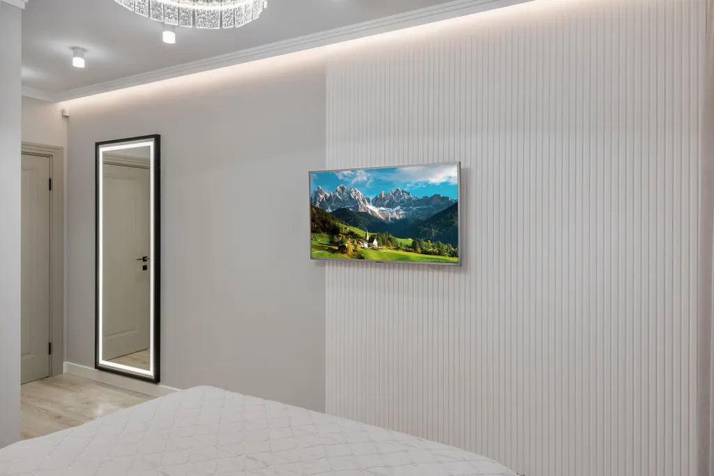 Квартира в элитном ЖК с плетеной мебелью на балконе от Juls Apart