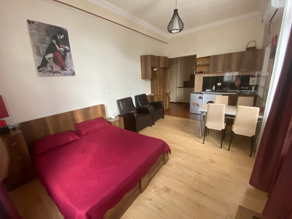 Уютная однокомнатная квартира для двоих, с хорошим видом