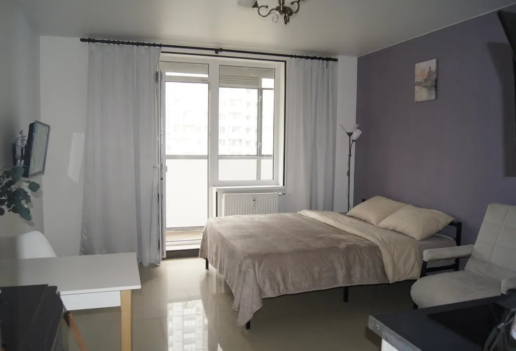 Светлая просторная студия