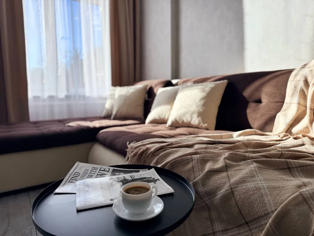 Евродвухкомнатная квартира с видом на море