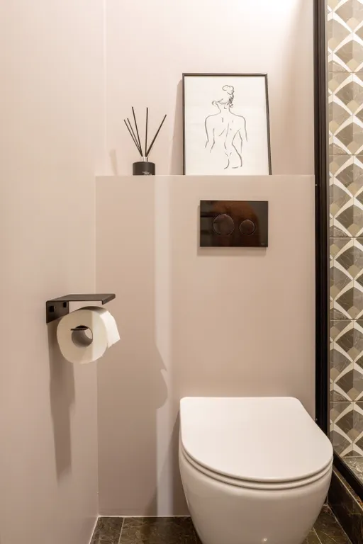 Современная студия с балконом и панорамными окнами у острова Канта