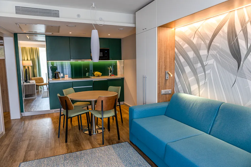 Апартамент с видом на место пребывания Николая 1