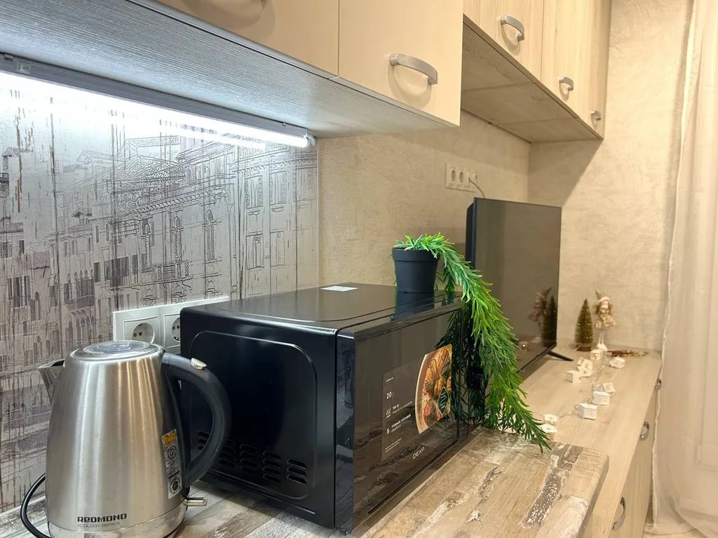 Студия с видом на Волгу на 10 этаже