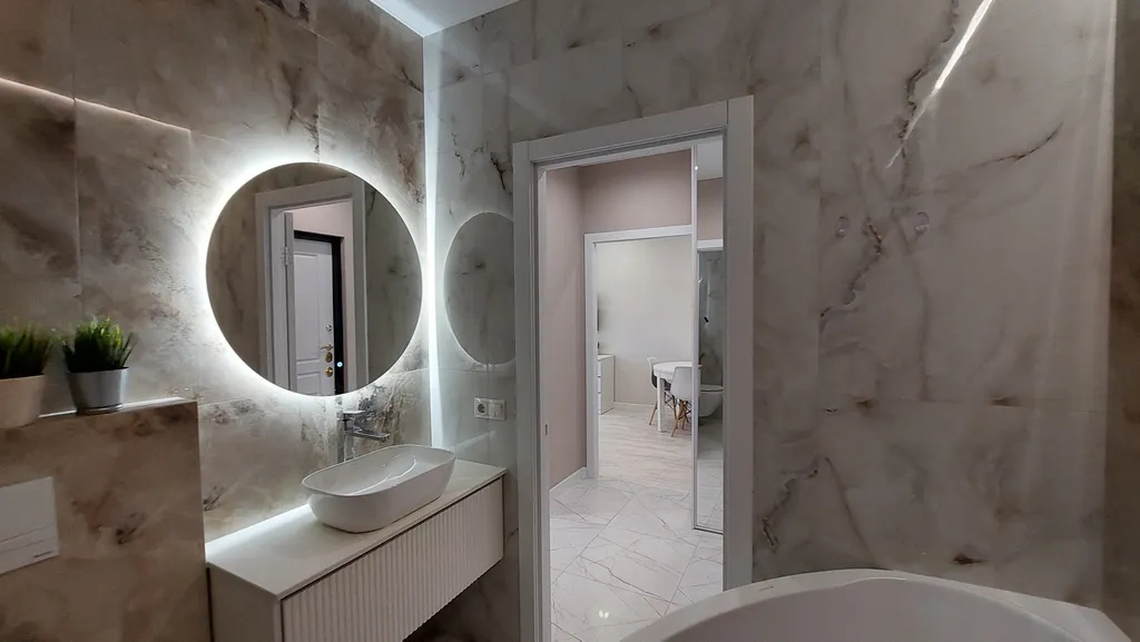 Двухкомнатная с джакузи