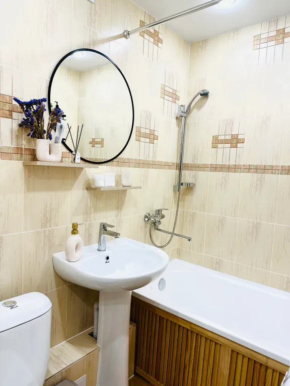 Квартира Современная и уютная 1-комнатная квартира в центре города — Иркутск