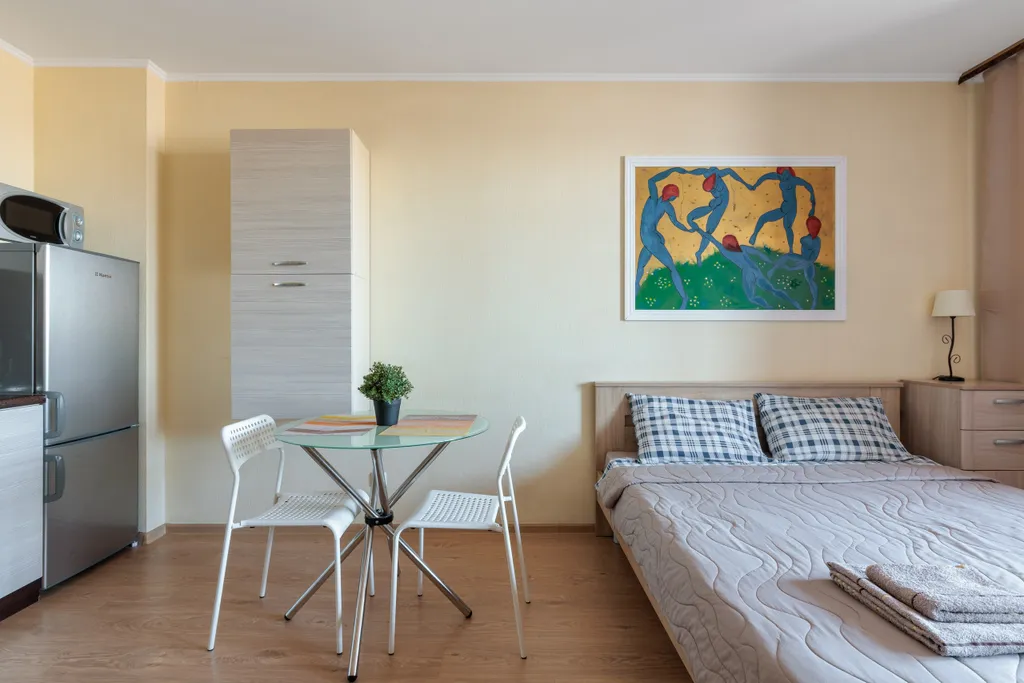 Квартира Квартира Sutki Rent с видом на Охту — Санкт-Петербург