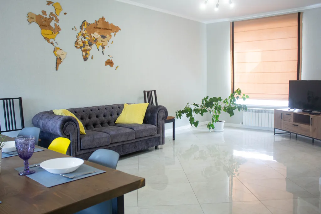 Уютный дом с видом на Волгу