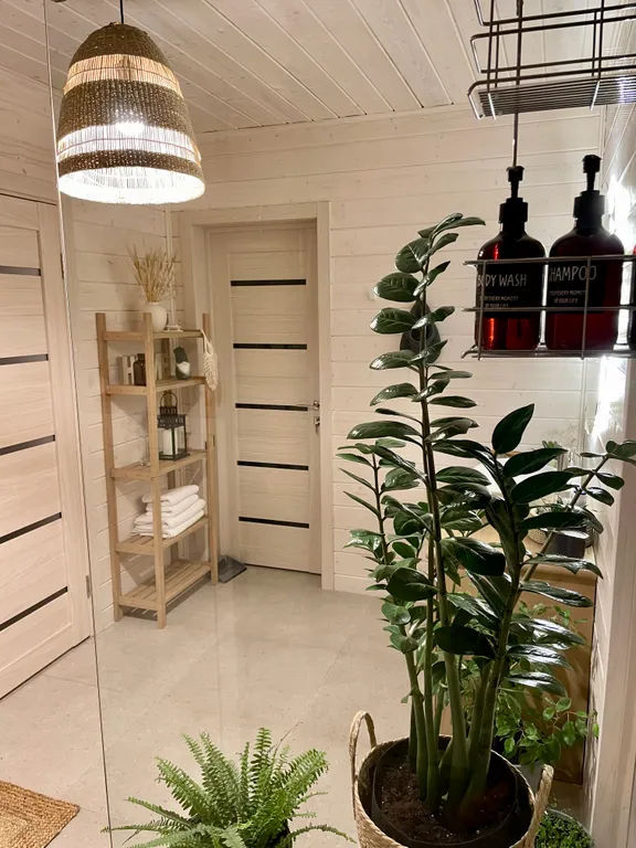 Уютный Cube House с видом на Волгу