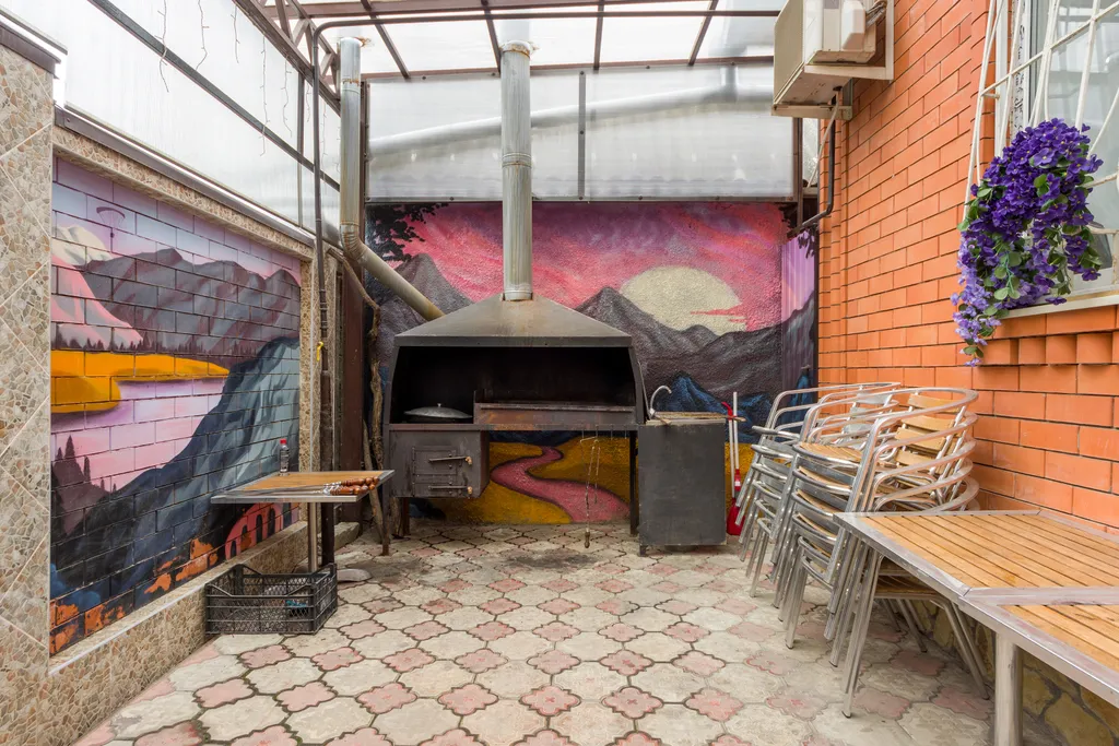 Уютный дом с бассейном и хаммамом в Пятигорске