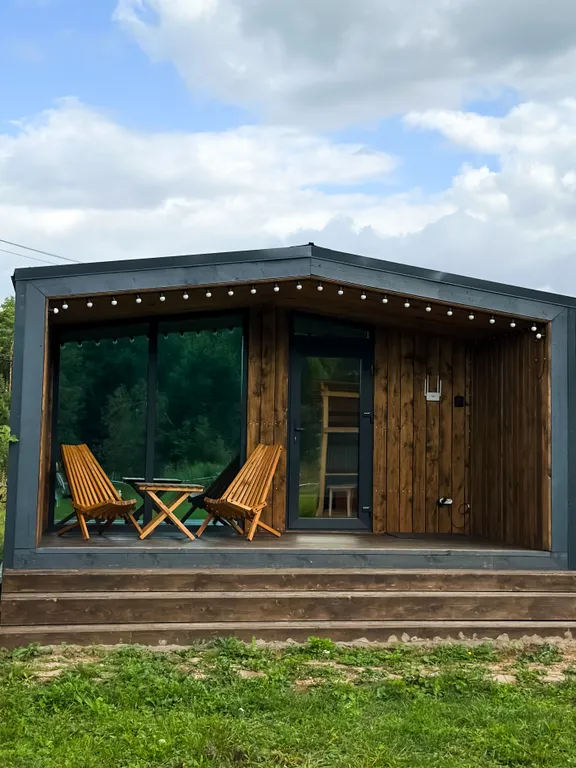 Коттедж Дом в лесу в стиле барн — аренда посуточно в Чайковский