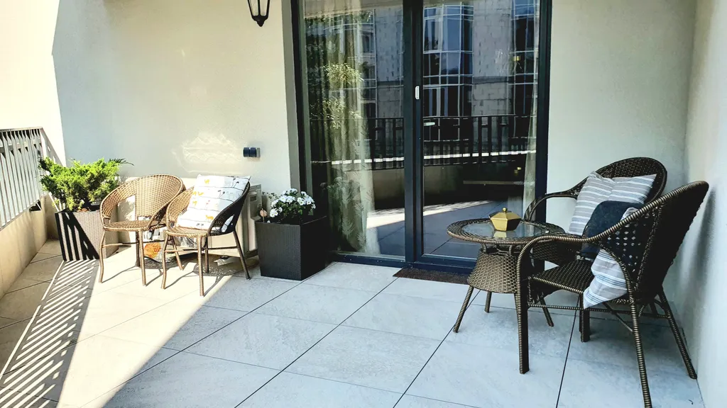 Люкс с террасой в Baden Spa