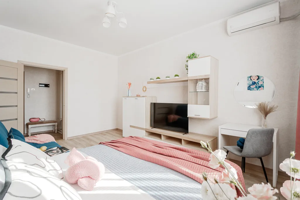 Светлая и уютная 1-комнатная квартира