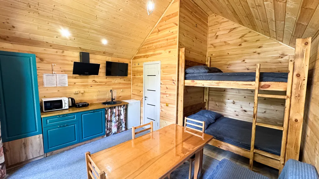 Коттедж Четырёхместный дом с видом на лес — Архыз