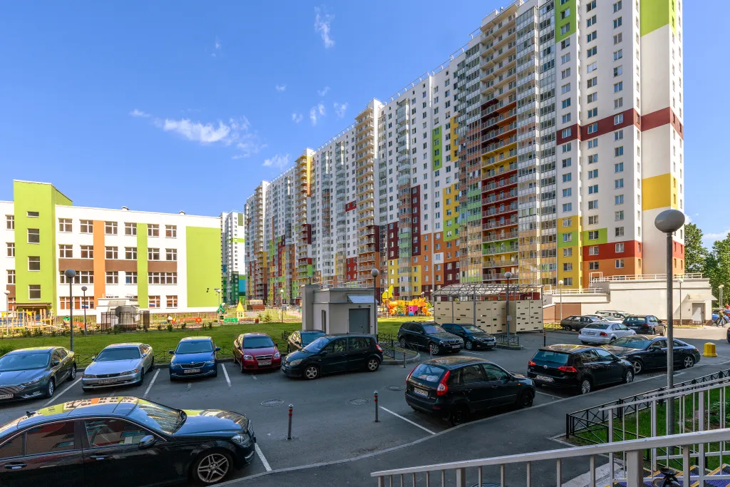Квартира Квартира Sutki Rent с видом на Охту — Санкт-Петербург