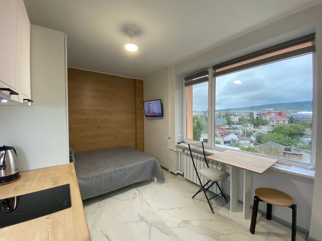 Квартира Квартира Уютная студия на двоих с видом на горы — Феодосия