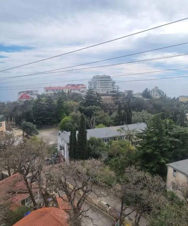 Апартаменты с кухней и панорамный видом на море и гору Ай-Петри