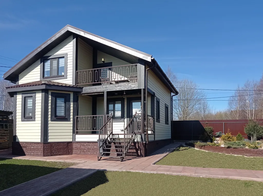 Коттедж Новый дом с сауной в пяти минутах от Сорочан — Капорки