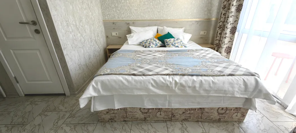 Уютный апарт с балконом, отопление, беседка, парковка