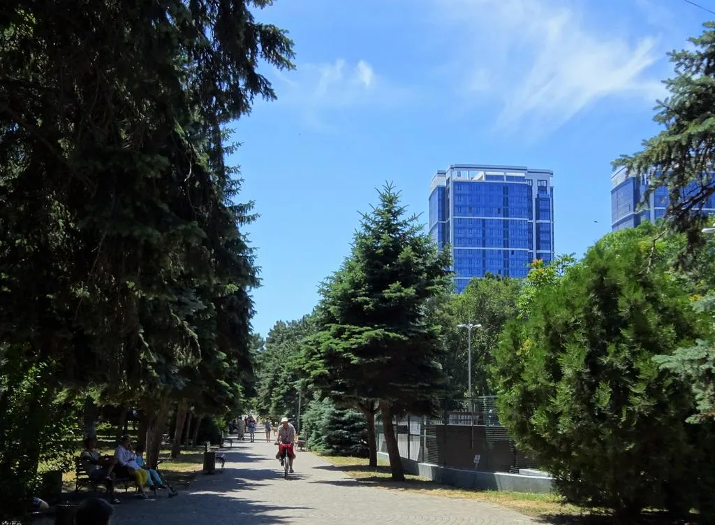 Квартира Квартира в сквере с панорамным видом на море — Анапа