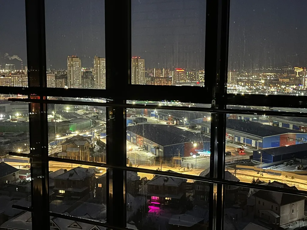 Квартира Квартира Уютная студия с панорамным видом на город — Красноярск