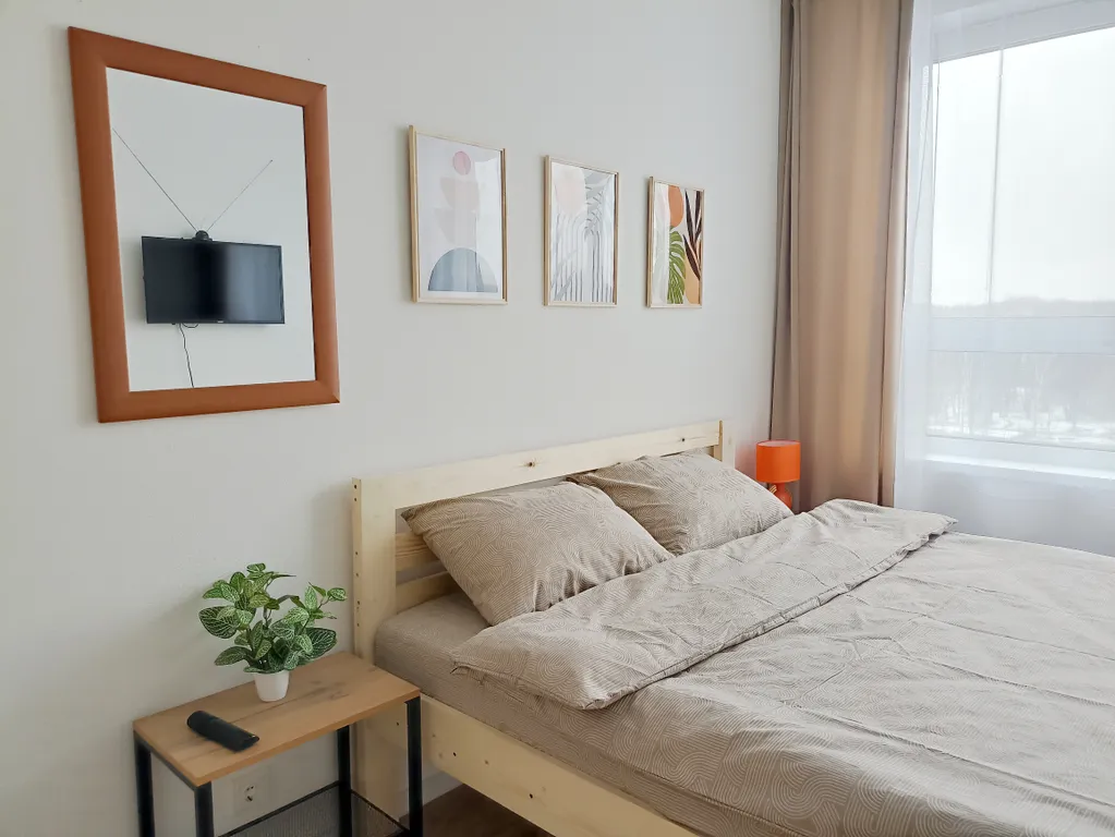 Просторная квартира с 2 спальнями у МРНЦ Цыба и Росатома