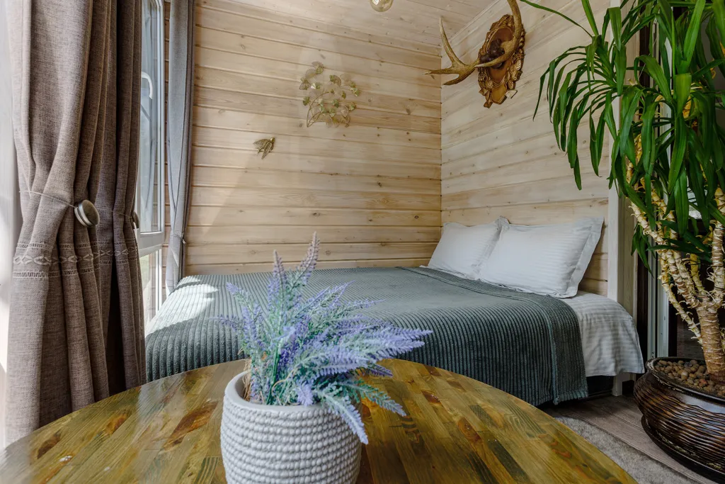 Дом с русской баней и горячей купелью