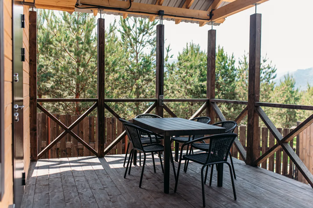 Уютный дом в горах