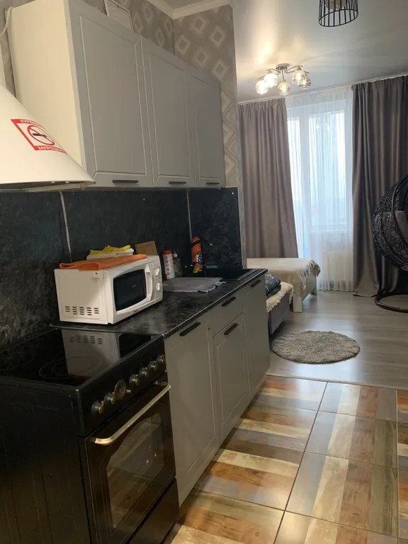 Уютная студия в центре города в тихом спальном районе