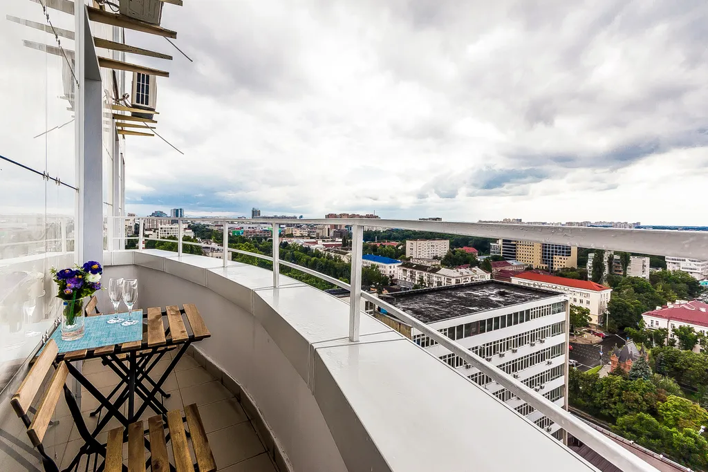 Квартира Квартира Стильный апартамент с балкончиком в центре Краснодара — Краснодар