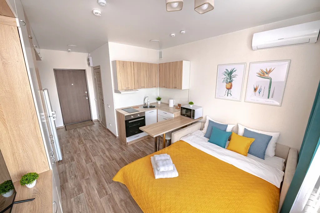 Солнечная квартира-студия