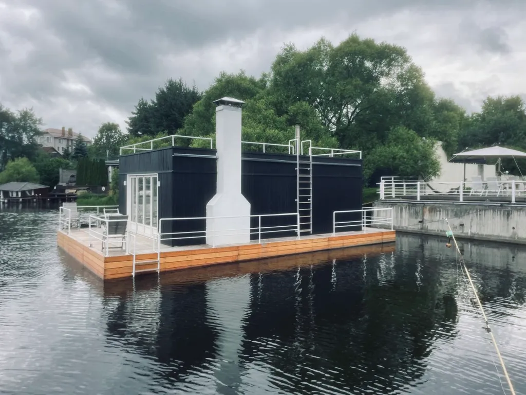 Коттедж Речной домик с баней — аренда посуточно в Мытищи