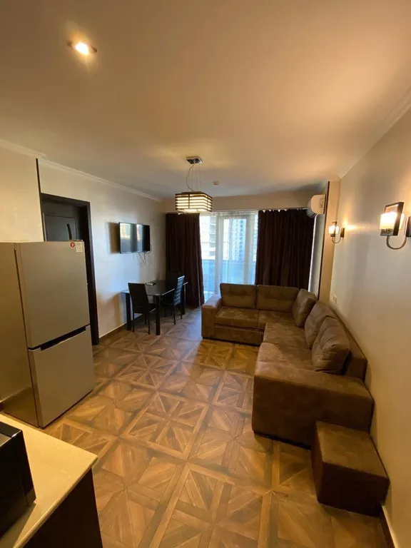 Квартира Апартаменты у моря с шикарным видом в апарт-отеле orbi beach tower — Батуми