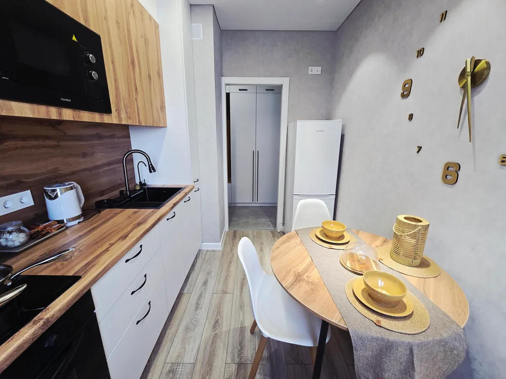 Уютная квартира с большим ТВ