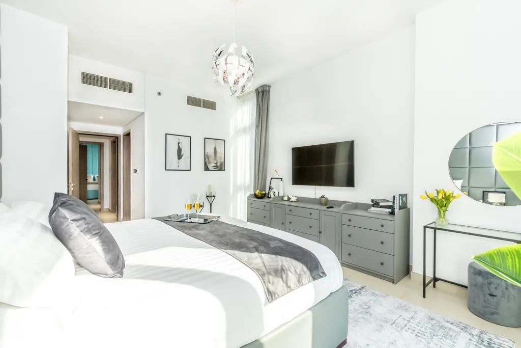 Стильные апартаменты с 2 спальнями