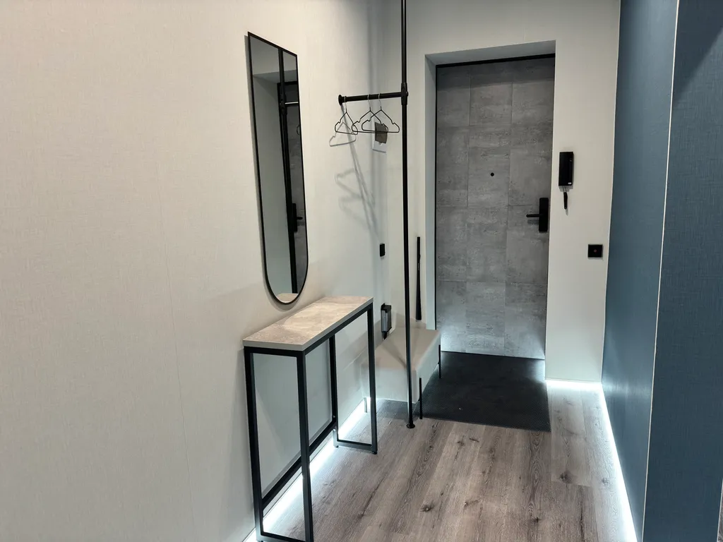 Северное сияние в удобных апартаментах в центре города