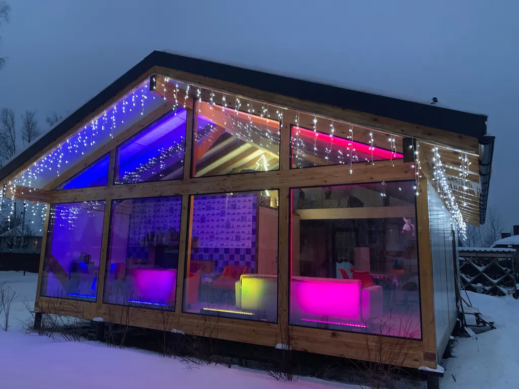 Коттедж Дом с баней в глемпинге Байкал — Павловский Посад