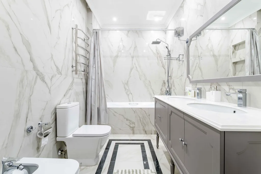 Дом с джакузи под открытым небом