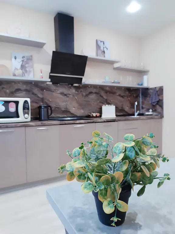 Современная квартира с огромной лоджией в новом доме