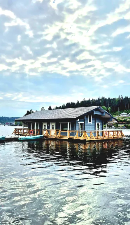 Раухала Деревянный Коттедж на воде — аренда посуточно в Лахденпохья