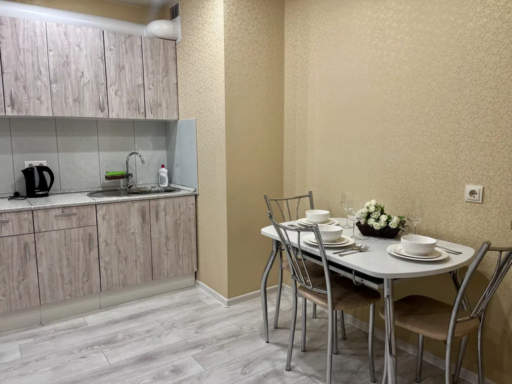 Современная квартира в новом ЖК, свежий ремонт