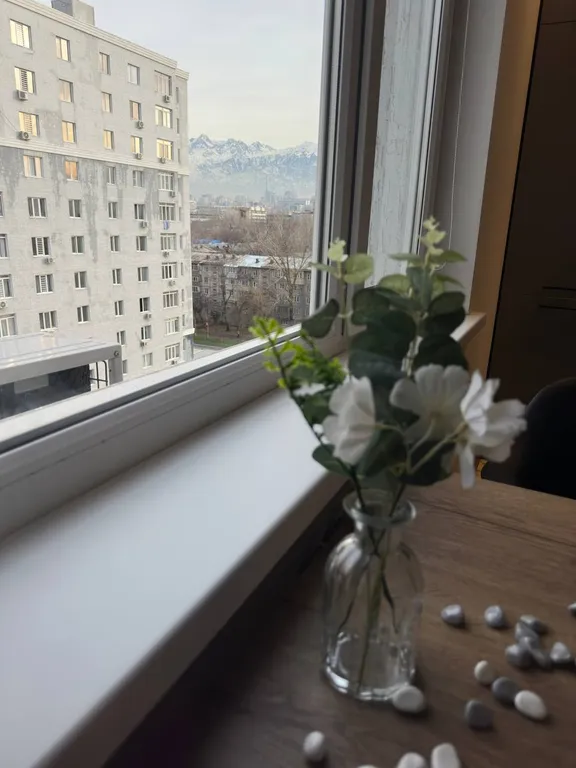Квартира Студия в лофт стиле с видом на горы около арбата на 9 этаже — Алматы
