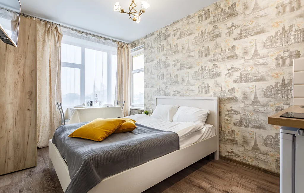 Квартира Уютная студия на 24 этаже в элитном ЖК АРТ — аренда посуточно в Красногорск