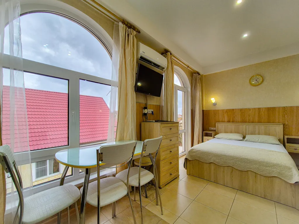 Квартира Квартира Студия с балконом для 4х гостей, Олимпийский парк — Сириус