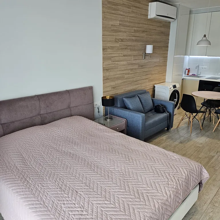 Уютная студия в ЖК Парк Хаус с видом на море