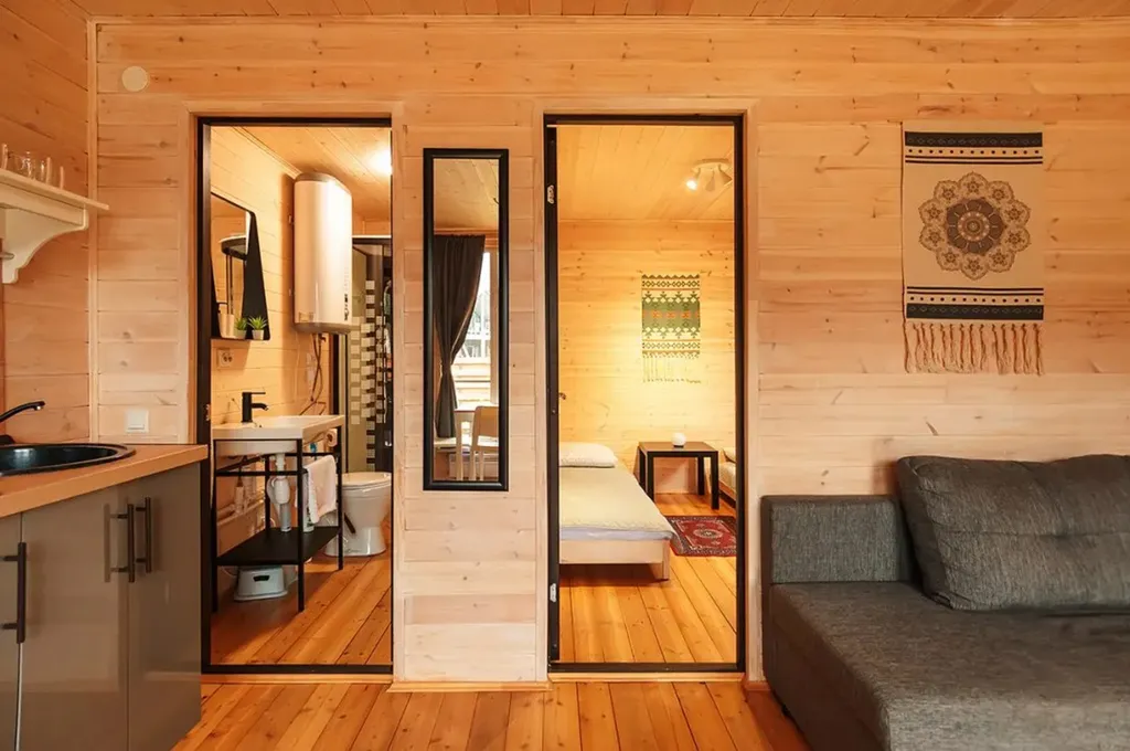 Коттедж 2-комнатный Дом — Архыз