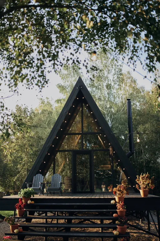 Шале в Беловежской Пуще Forest Soul Aframe