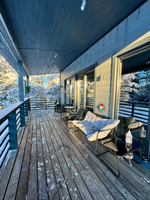 Коттедж вблизи Игоры с банным чаном