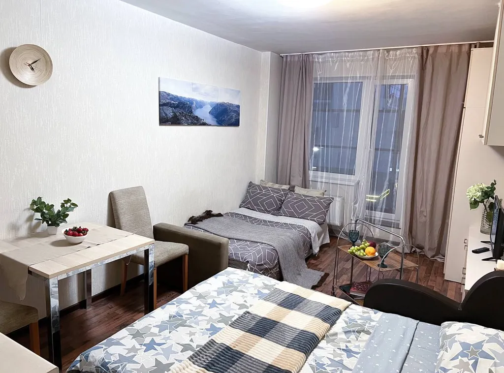 Квартира Апартаменты-студия улучшенный с балконом 3 — Санкт-Петербург