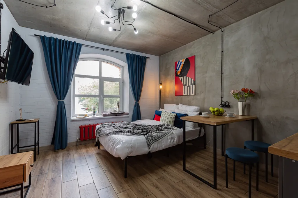 Квартира Квартира Студия loft в центре возле ЦГБ — Ростов-на-Дону